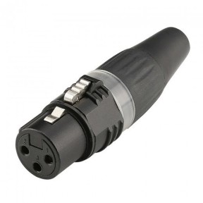 Hicon HI-X3CFBLK - wtyk XLR 2