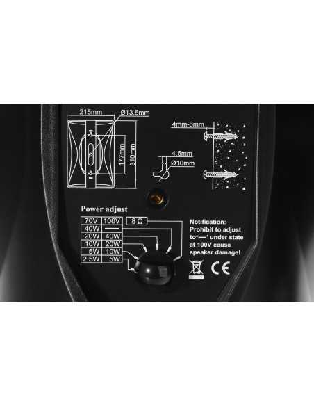 Głośnik naścienny HQM-NPZ40B