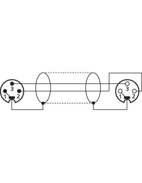 MECN-100/RT|Monacor|Kable i złącza