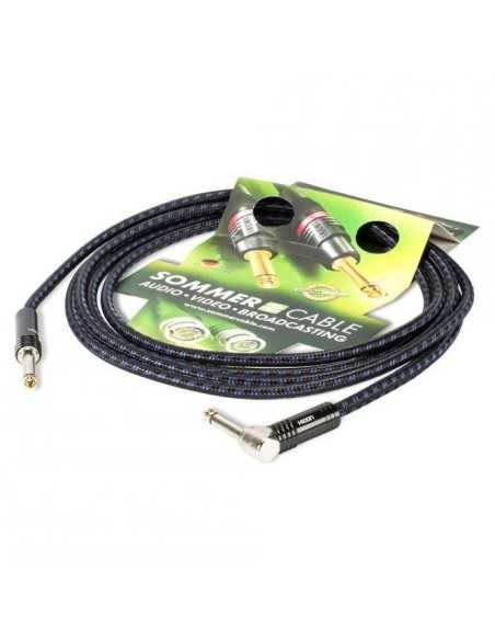 Sommer Cable CQJZ-0300-BL - kabel instrumentalny 3m|Sommer Cable|Zbiorcza Sommer Cable CQJZ-0300-BL - kabel instrumentalny 3m|Sommer Cable|Zbiorcza