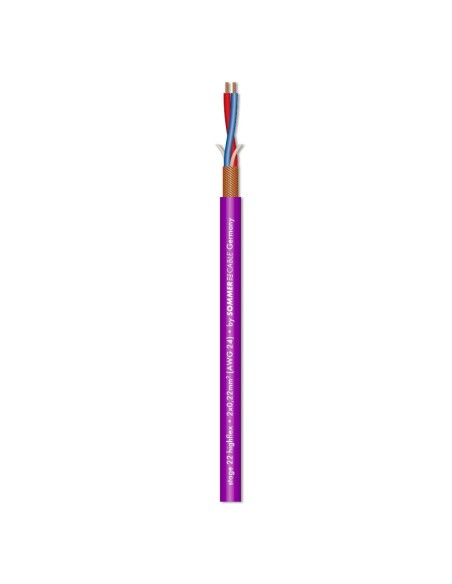 Sommer Cable Stage 22 Highflex - kabel mikrofonowy, szpula 100m|Sommer Cable|Zbiorcza Sommer Cable Stage 22 Highflex - kabel mikrofonowy, szpula 100m|Sommer Cable|Zbiorcza