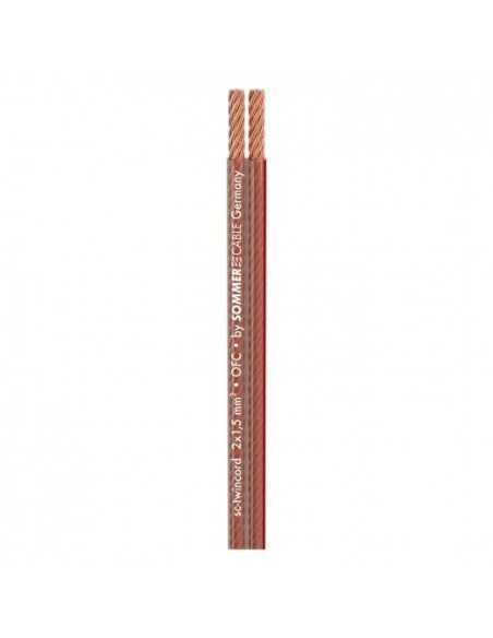 Sommer Cable SC-Twincord 2 x 1,50 mm² - podwójny kabel kolumnowy, szpula 100 m|Sommer Cable|Zbiorcza Sommer Cable SC-Twincord 2 x 1,50 mm² - podwójny kabel kolumnowy, szpula 100 m|Sommer Cable|Zbiorcza
