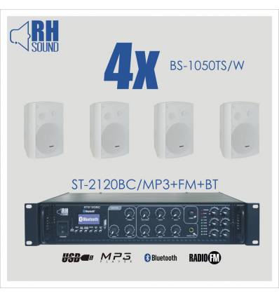 ST-2120BC + 4x BS-1050TS/W