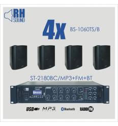 ST-2180BC + 4x BS-1060TS/B