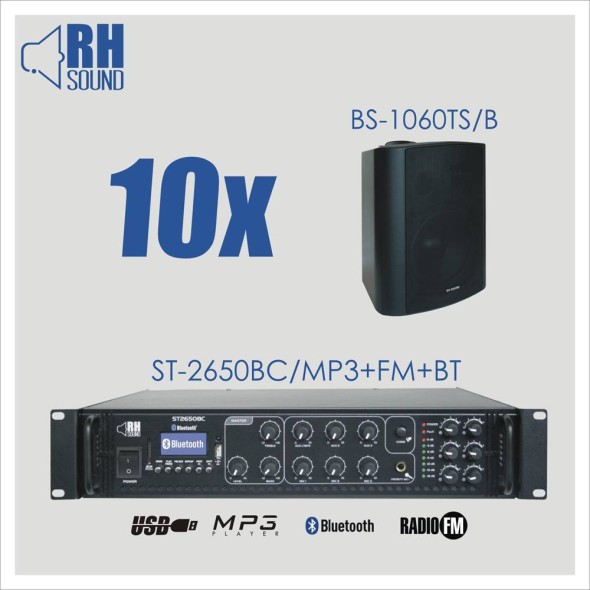 ST-2650BC + 10x BS-1060TS/B