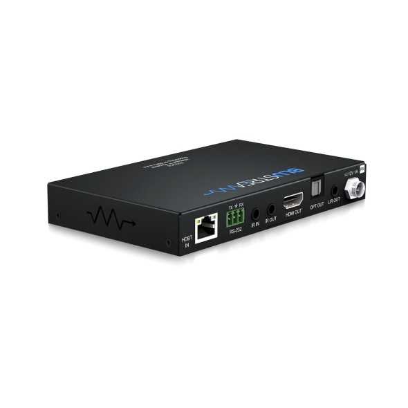 Odbiornik HDBaseT™ CSC — obsługa HDMI 2.0 4K 60Hz 4:4:4 i do 40m (1080p do 70m)