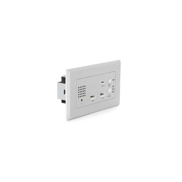 Nadajnik ścienny HDBaseT™ - HDMI, USB-C i RS-232 / IR do 70m (4K do 40m)