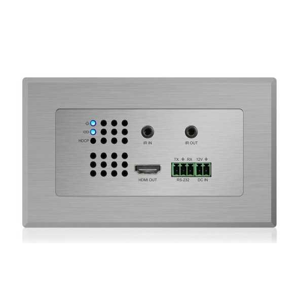 Odbiornik HDMI Wall Plate HDBaseT™ - HDMI, RS-232 i IR do 70m (4K do 40m)