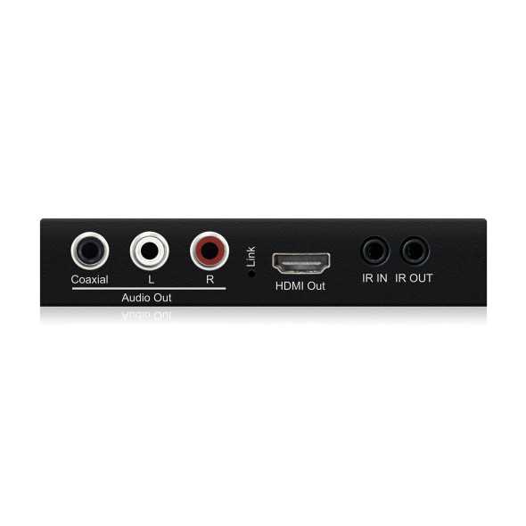 Odbiornik HDBaseT™ CSC HDMI 2.0 4K 60Hz 4:4:4 do 70m (1080p do 100m)