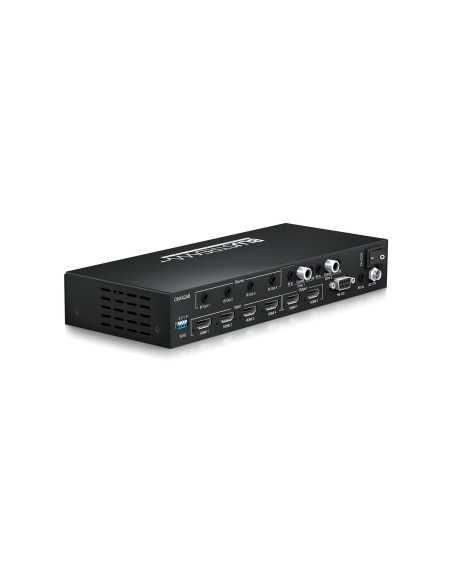 Contractor 4x2 HDMI 2.0 Matryca 4K HDCP 2.2 z wyjściem audio, zarządzaniem EDID i routingiem IR