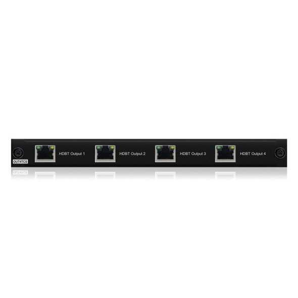 Karta wyjściowa 4 x HDBaseT™ CSC — 4K HDR do 70m