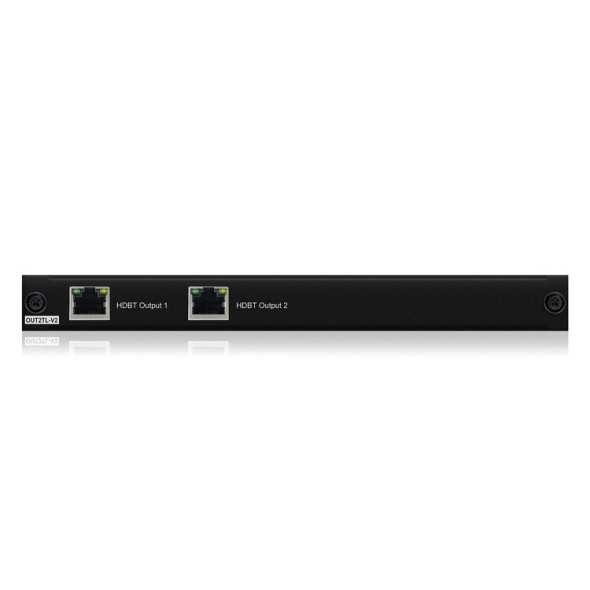 Karta wyjściowa 2 x HDBaseT™ CSC — 4K HDR do 40m